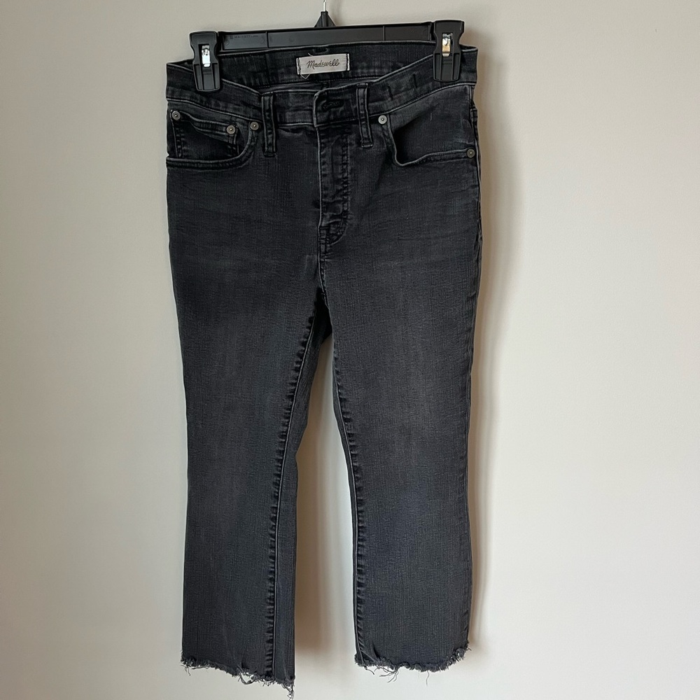 Madewell Cali Demi-Boot Jeans, Size 27P